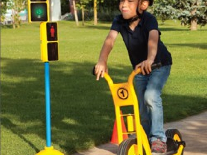 Semforo con base y pica (2)