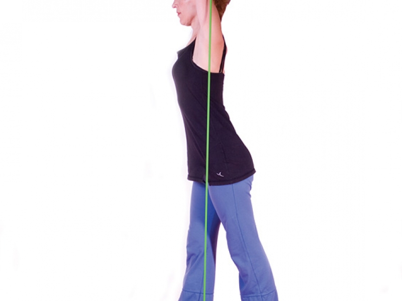 Goma elstica fitness con cinta central. Fuerte (2)